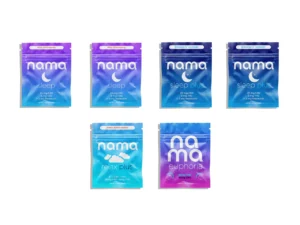 Nama Gummies Sleep Sampler | THC and CBD